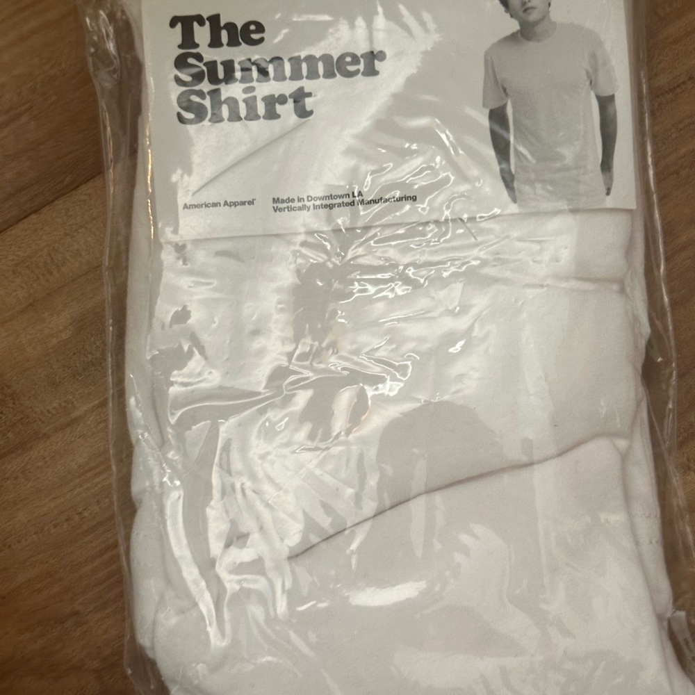 American Apparel Classic White Tee - almost vintage